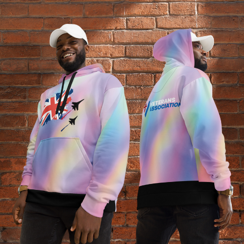 Cozy Vibes Hoodie - Rainbow